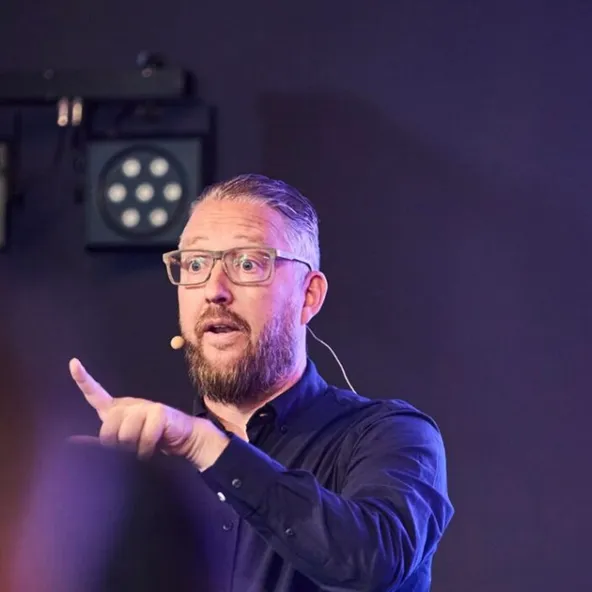 Portrett av Richard van der Blom